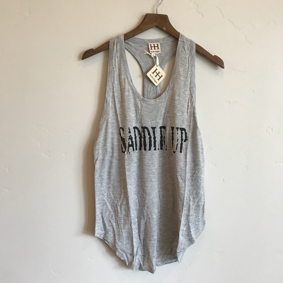 HAUTE HIPPIE Saddle Up Racerback Tank - Picture 4 of 8